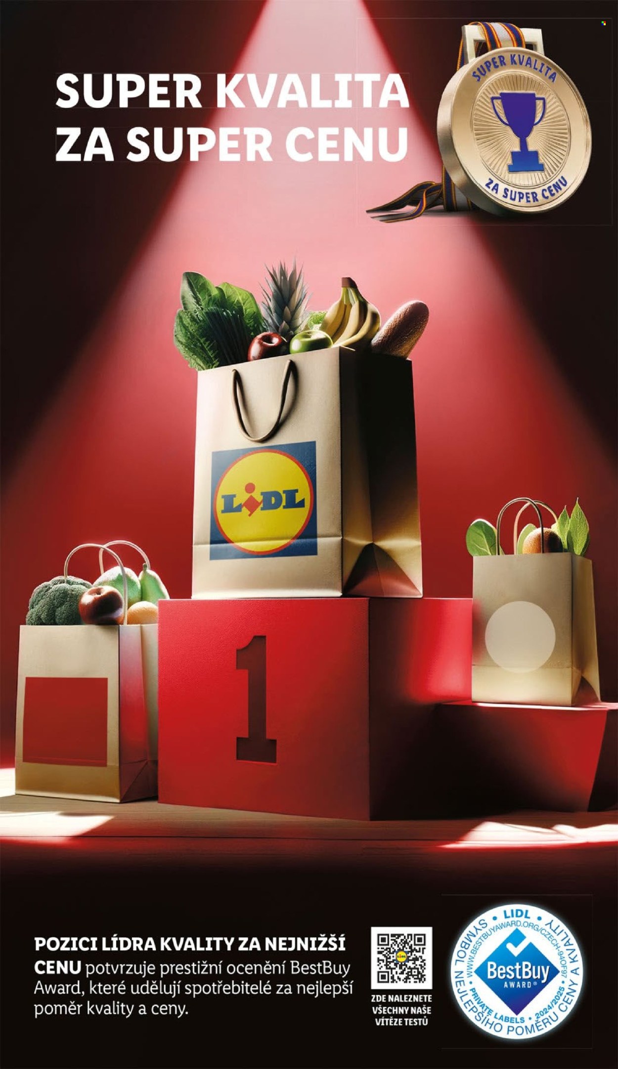 Leták Lidl - 15.5.2025 - 18.5.2025. Strana 1