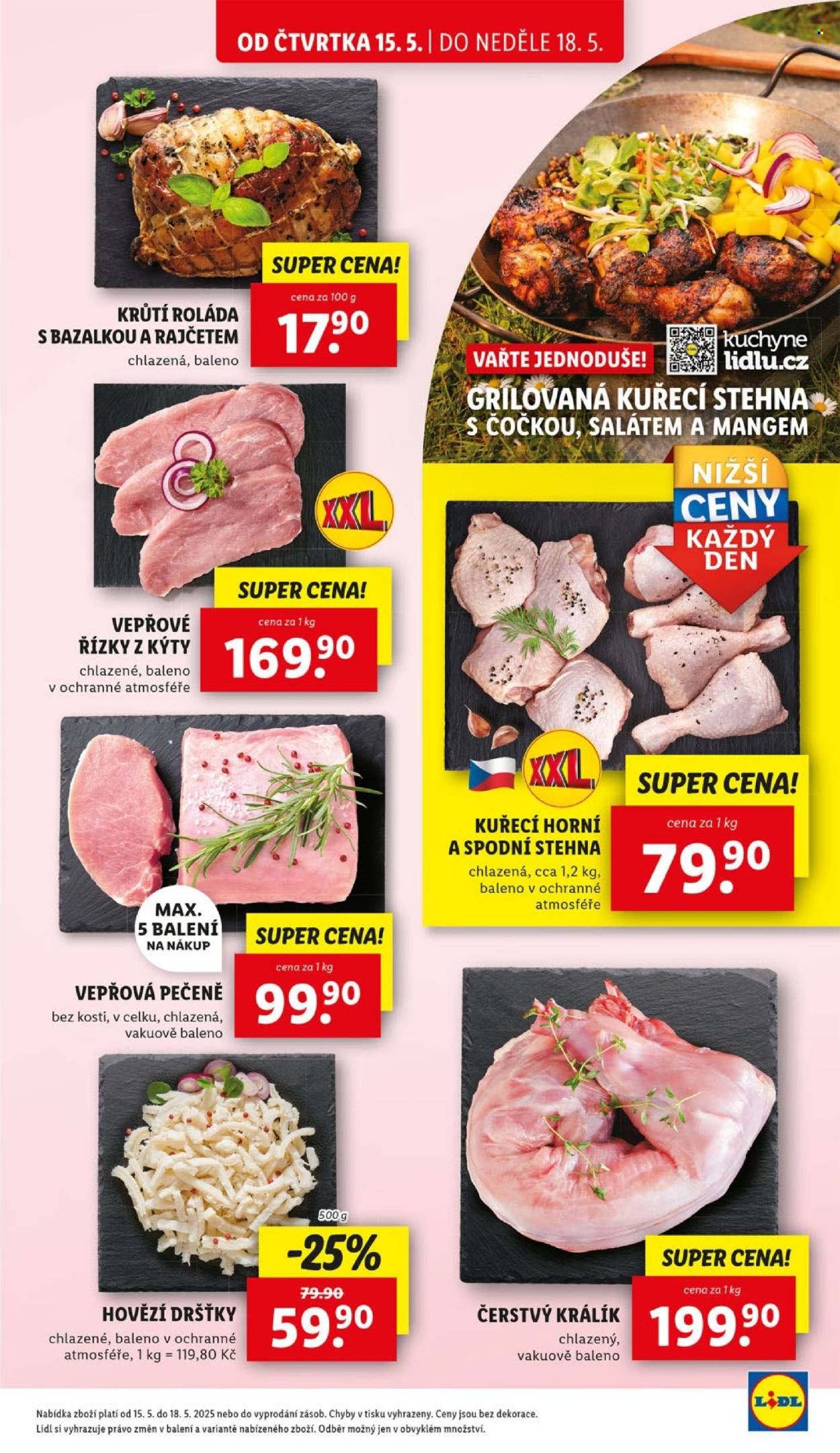 Leták Lidl - 15.5.2025 - 18.5.2025. Strana 1