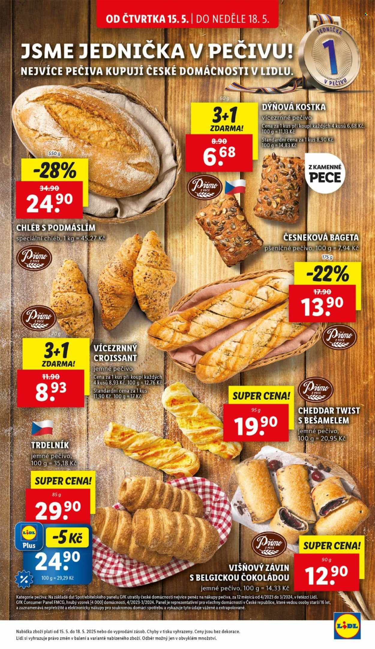 Leták Lidl - 15.5.2025 - 18.5.2025. Strana 1