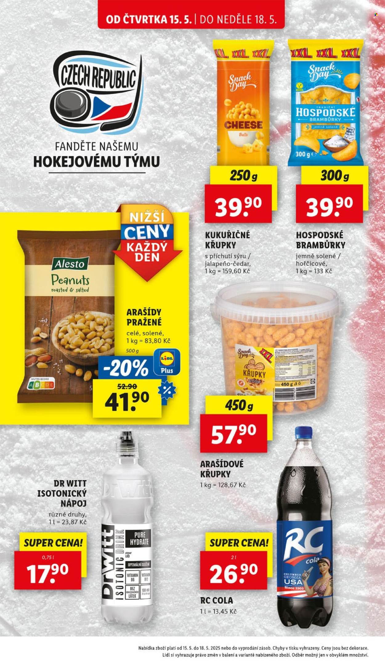Leták Lidl - 15.5.2025 - 18.5.2025. Strana 1
