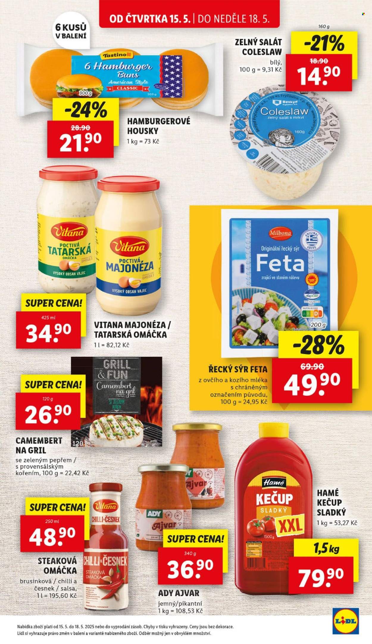 Leták Lidl - 15.5.2025 - 18.5.2025. Strana 1