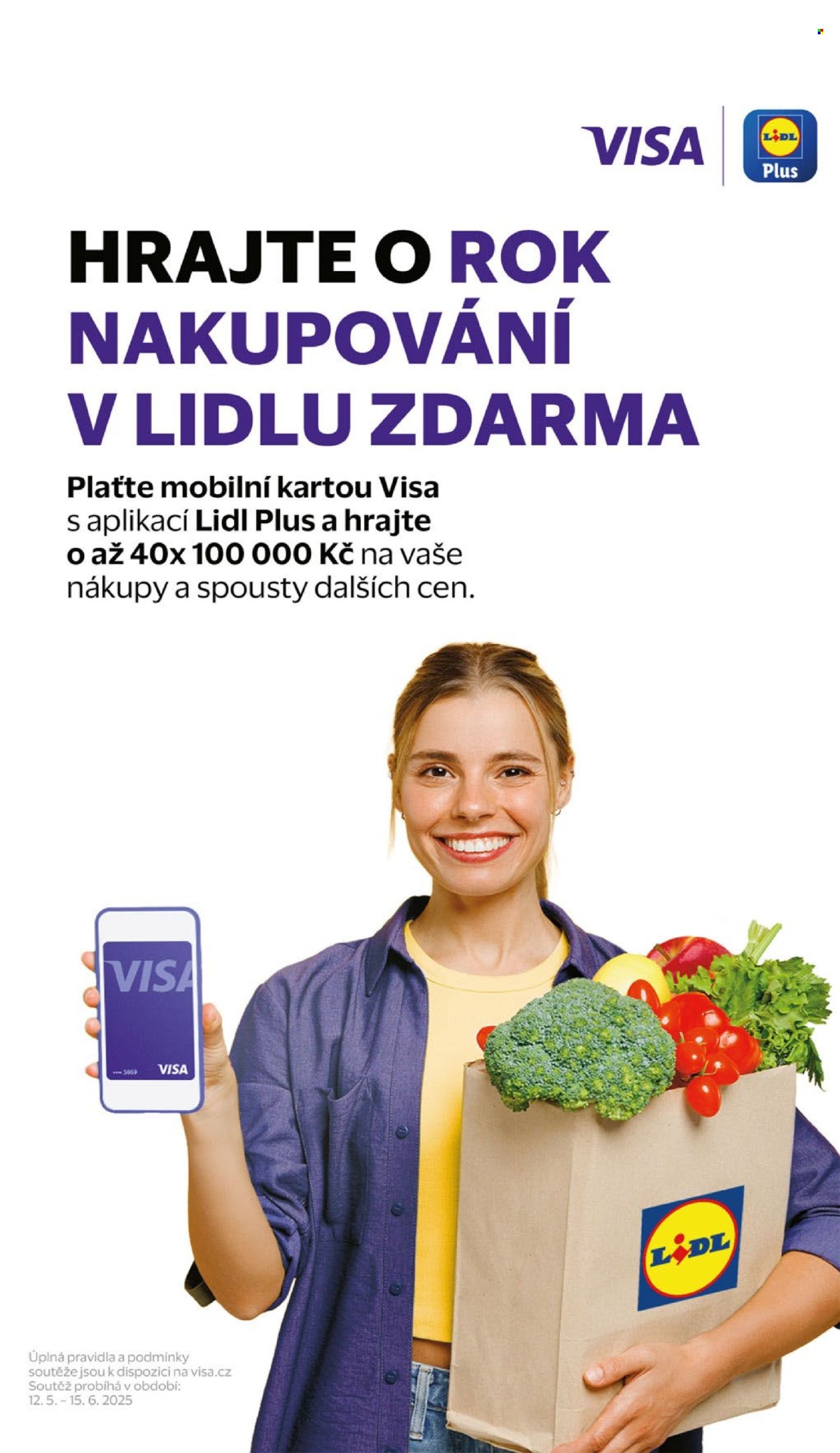 Leták Lidl - 15.5.2025 - 18.5.2025. Strana 1