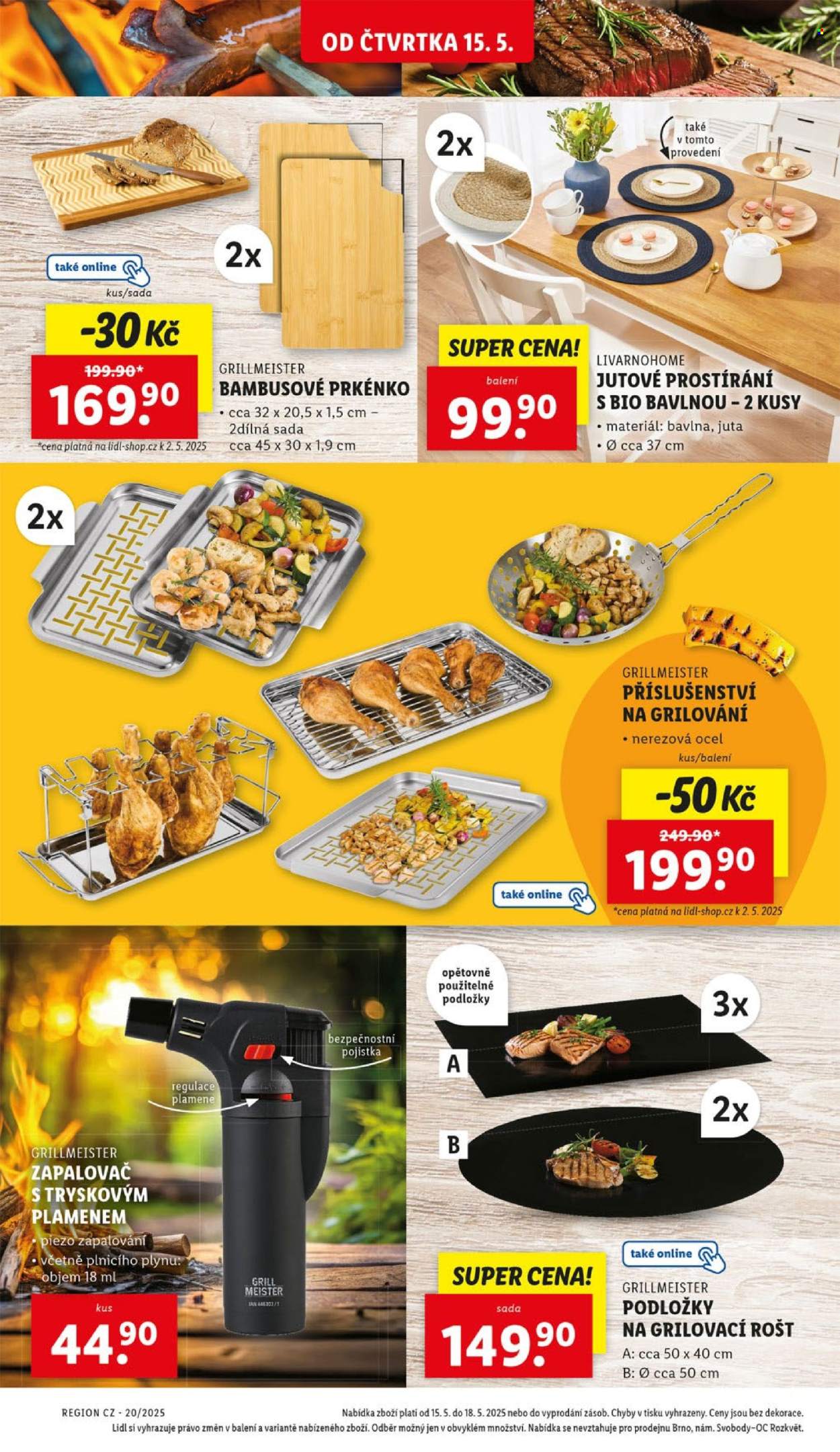 Leták Lidl - 15.5.2025 - 18.5.2025. Strana 1