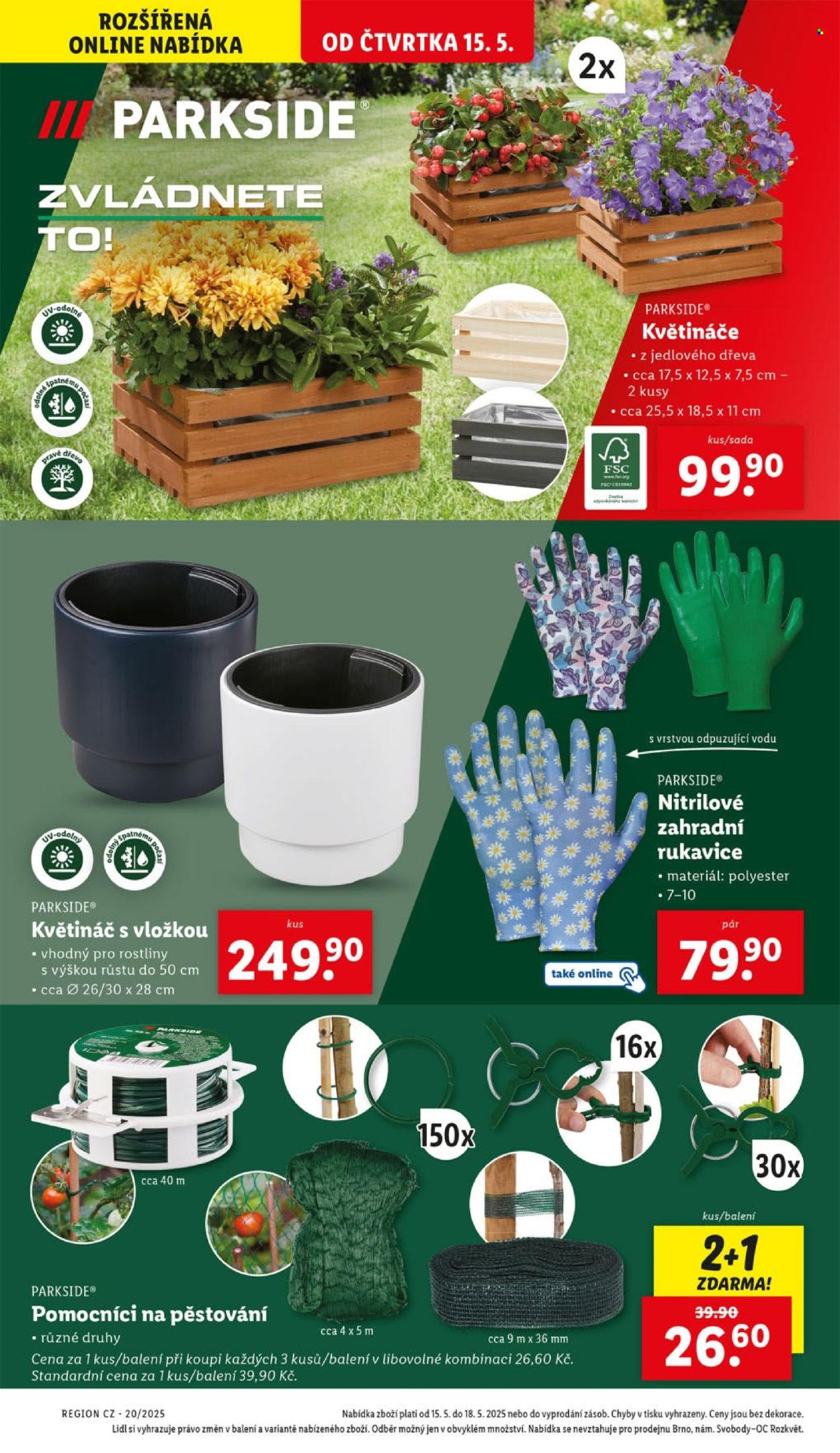 Leták Lidl - 15.5.2025 - 18.5.2025. Strana 1