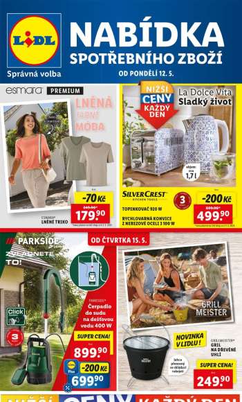 Leták Lidl - 12.5.2025 - 18.5.2025.