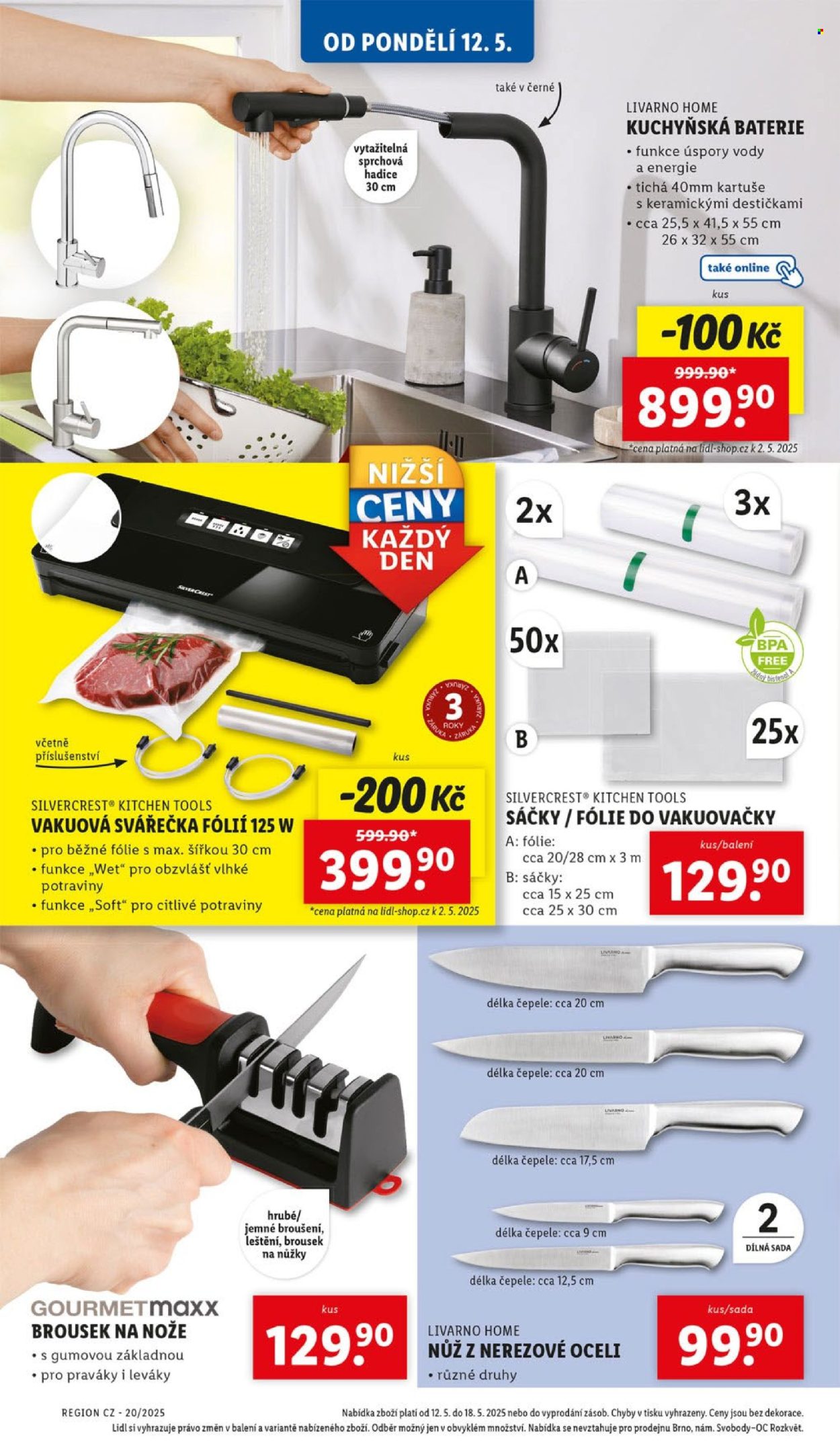 Leták Lidl - 12.5.2025 - 18.5.2025. Strana 1