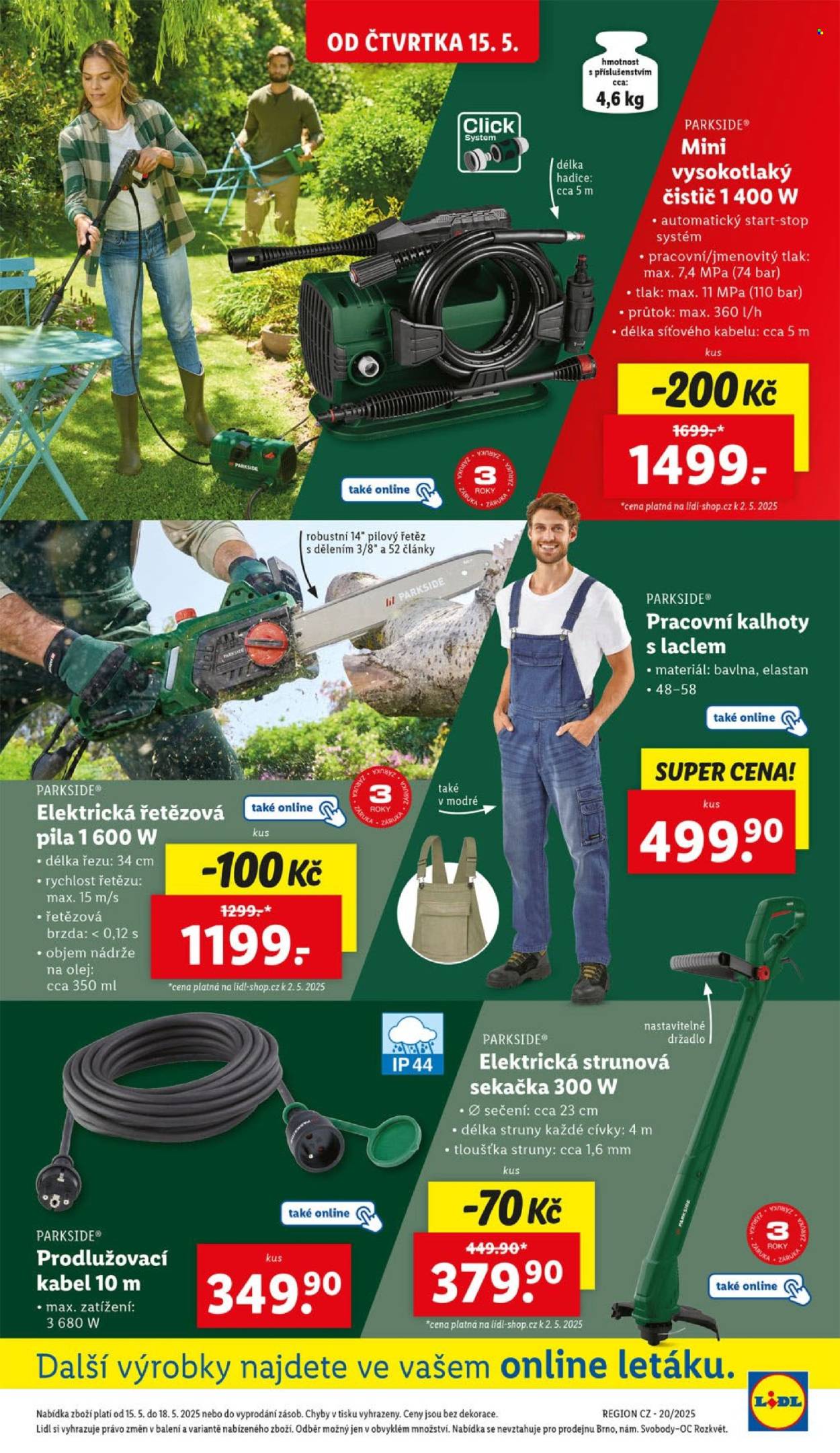 Leták Lidl - 12.5.2025 - 18.5.2025. Strana 1
