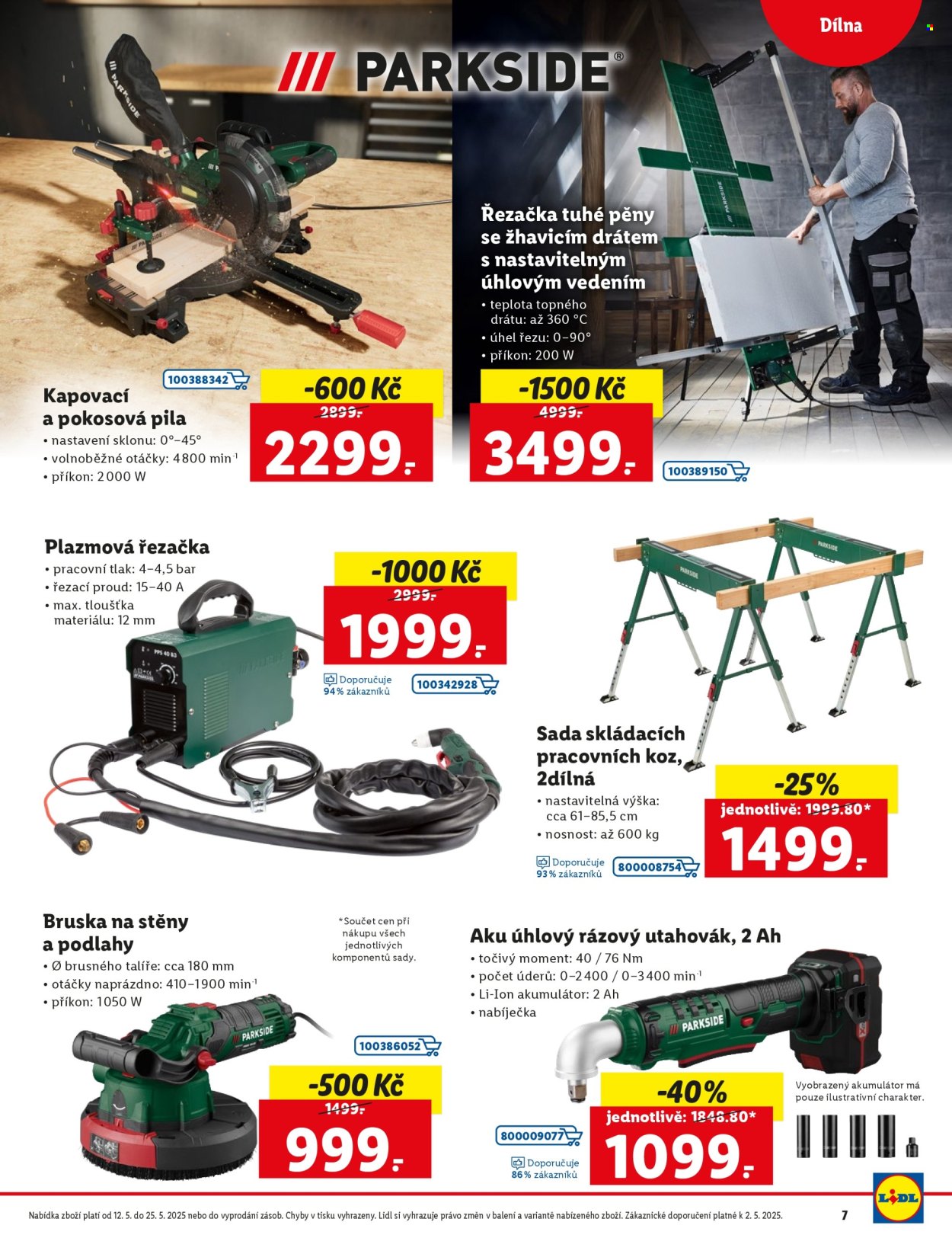Leták Lidl - 12.5.2025 - 25.5.2025. Strana 1