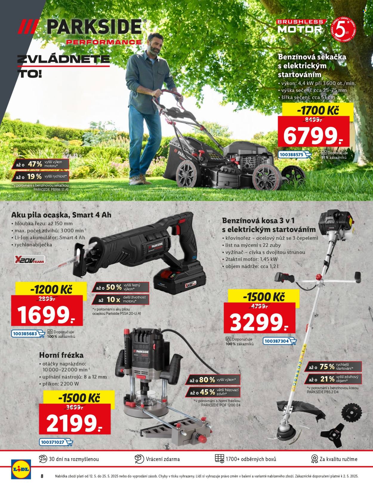 Leták Lidl - 12.5.2025 - 25.5.2025. Strana 1