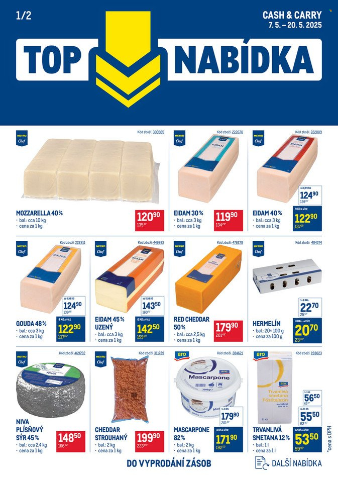 Leták MAKRO - 7.5.2025 - 20.5.2025. Strana 1