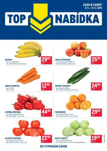 Leták MAKRO - 8.5.2025 - 14.5.2025.