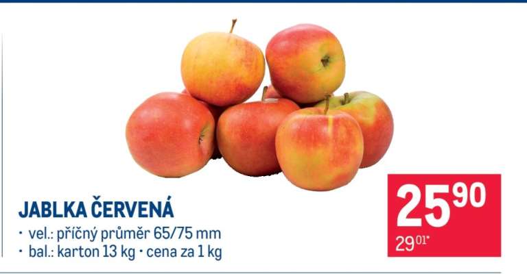 Jablka červená