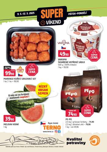 Leták coop TERNO - 9.5.2025 - 12.5.2025.