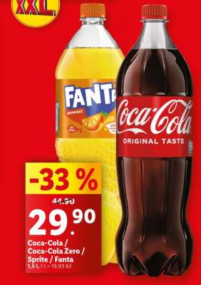 COCA-COLA, COCA-COLA ZERO, SPRITE, FANTA