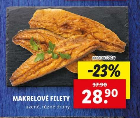 Makrelové filety