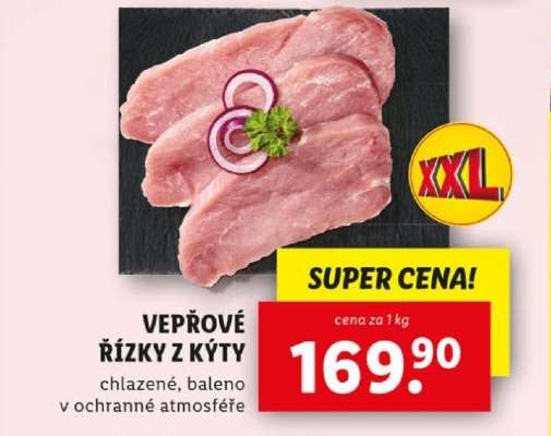 Vepřové řízky z kýty