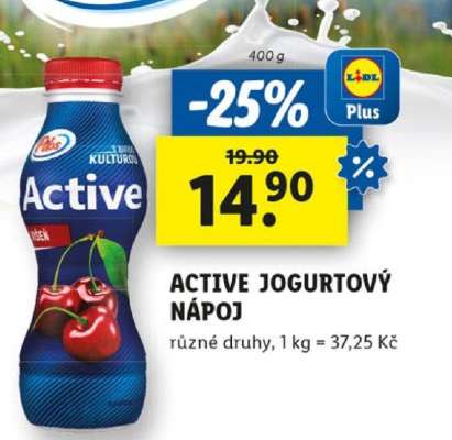 ACTIVE JOGURTOVÝ NÁPOJ