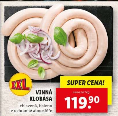 XXL Vinná Klobása