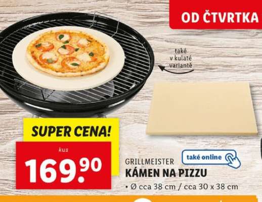 GRILLMEISTER KÁMEN NA PIZZU