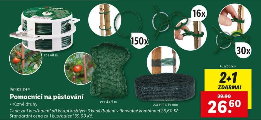 PARKSIDE Pomocníci na pěstování