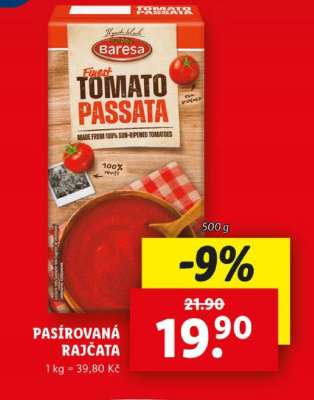 Baresa Pasírovaná rajčata