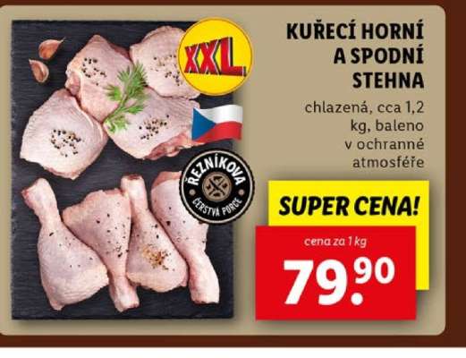 KUŘECÍ HORNÍ A SPODNÍ STEHNA*