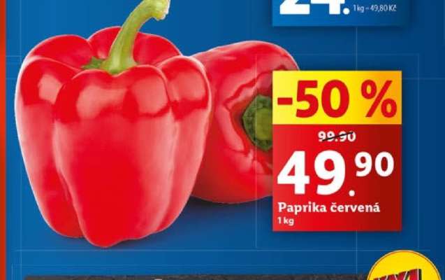 Paprika červená