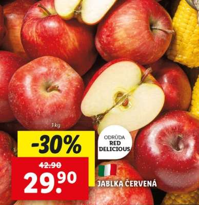 Jablka červená