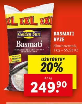 GOLDEN SUN BASMATI RÝŽE