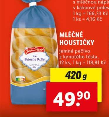Mléčné houstičky