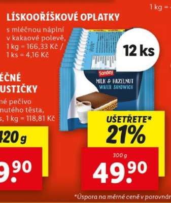 LÍSKOOŘÍŠKOVÉ OPLATKY
