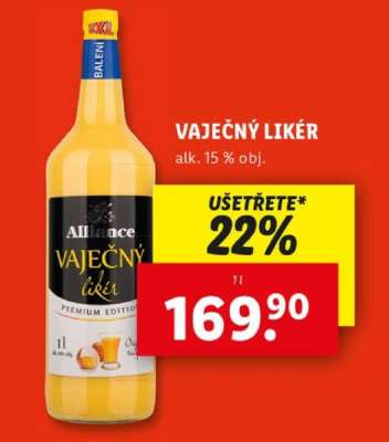 Alliance Vaječný likér
