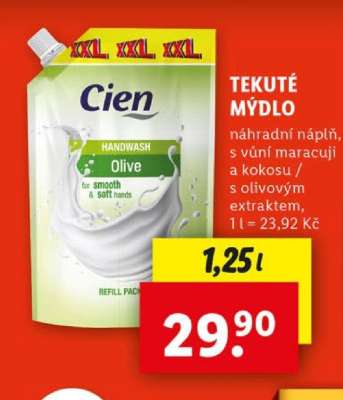 Cien TEKUTÉ MÝDLO