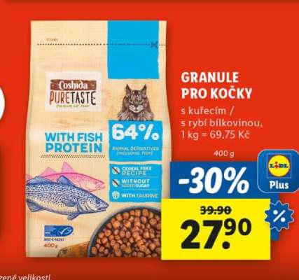 Granule pro kočky