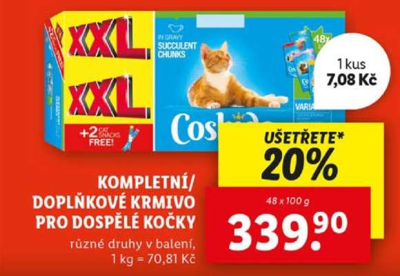 KOMPLETNÍ DOPLŇKOVÉ KRMIVO PRO DOSPĚLÉ KOČKY