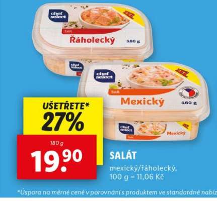 Salát Mexický/Ráholecký
