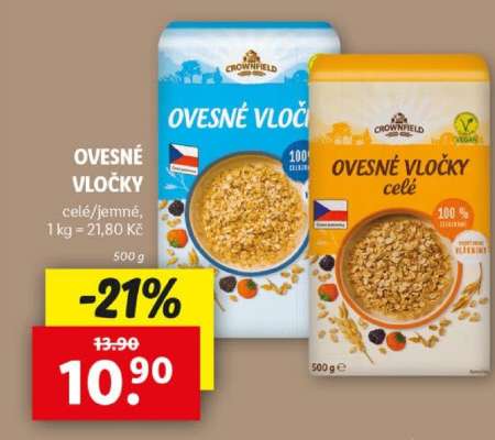 Ovesné vločky