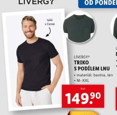 LIVERGY® TRIKO S PODÍLEM LNU