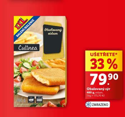 Obalovaný eidam