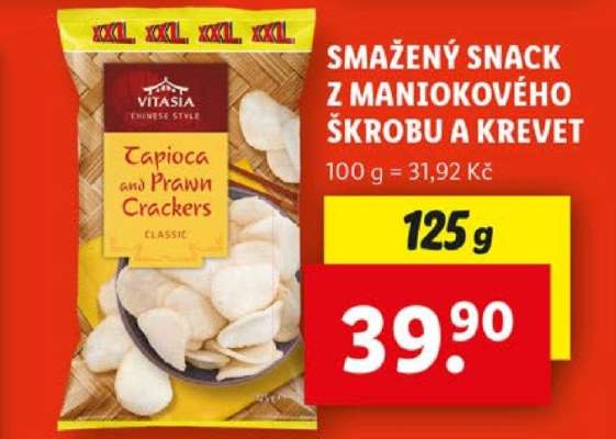 Vitasia Tapioca and Prawn Crackers