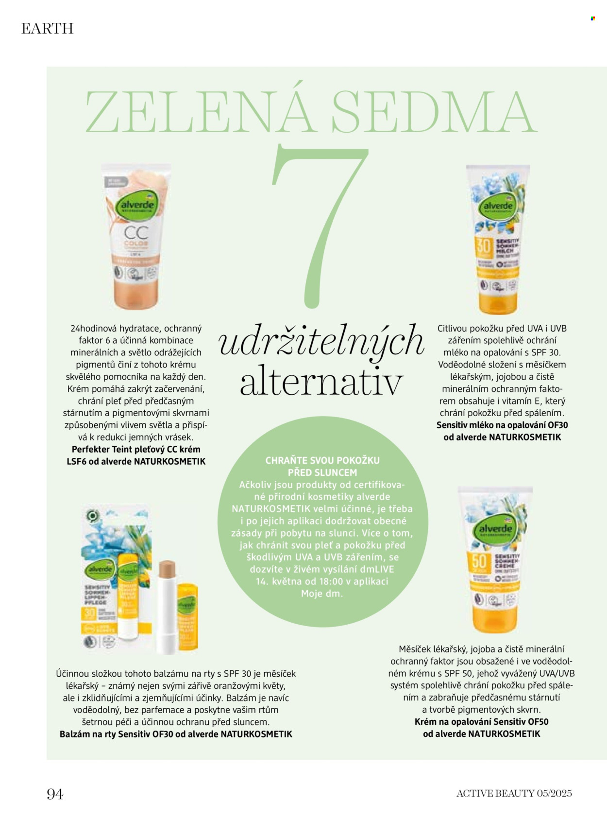 Leták dm drogerie - 9.5.2025 - 5.6.2025. Strana 1
