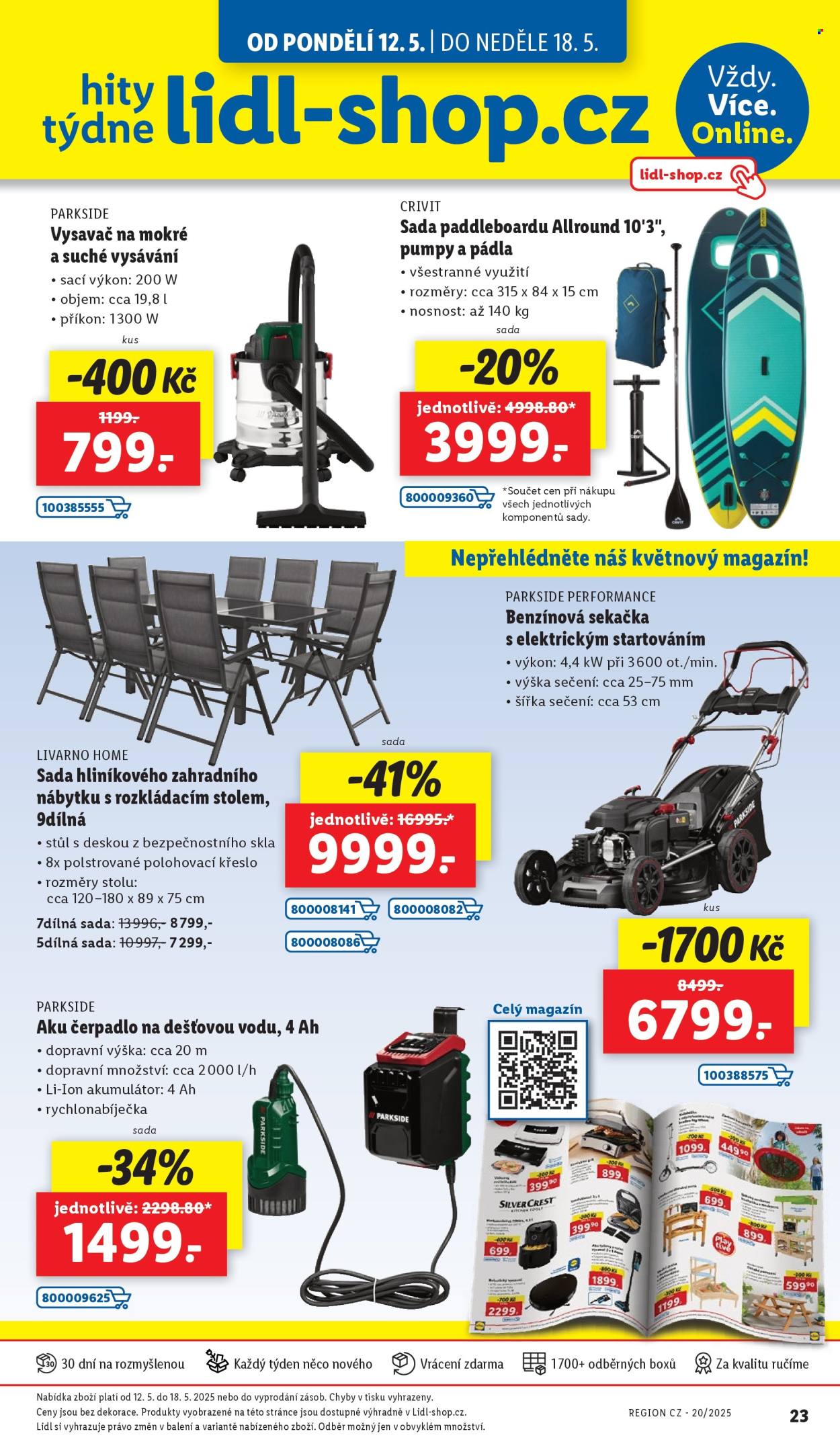 Leták Lidl - 12.5.2025 - 18.5.2025. Strana 1