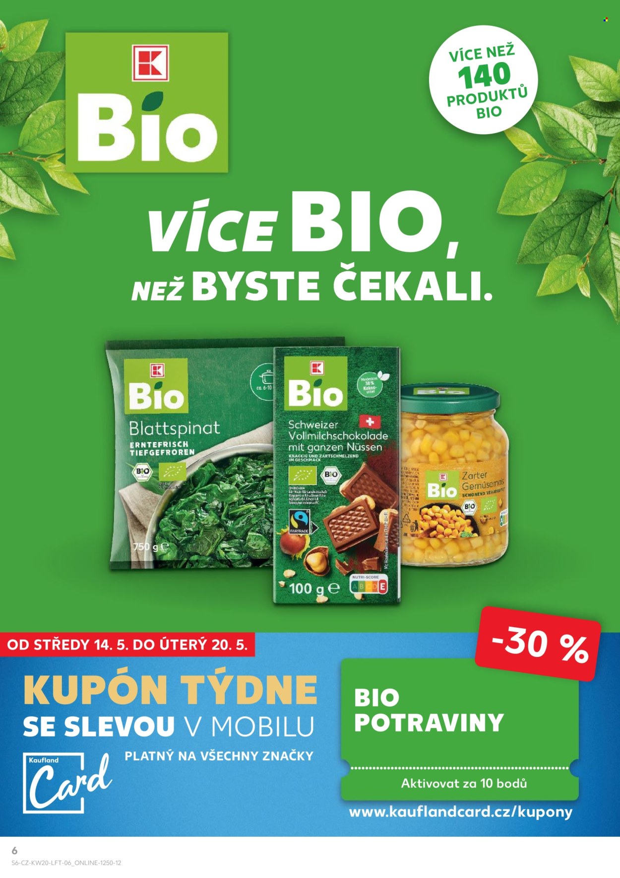 Leták Kaufland - 14.5.2025 - 20.5.2025. Strana 1
