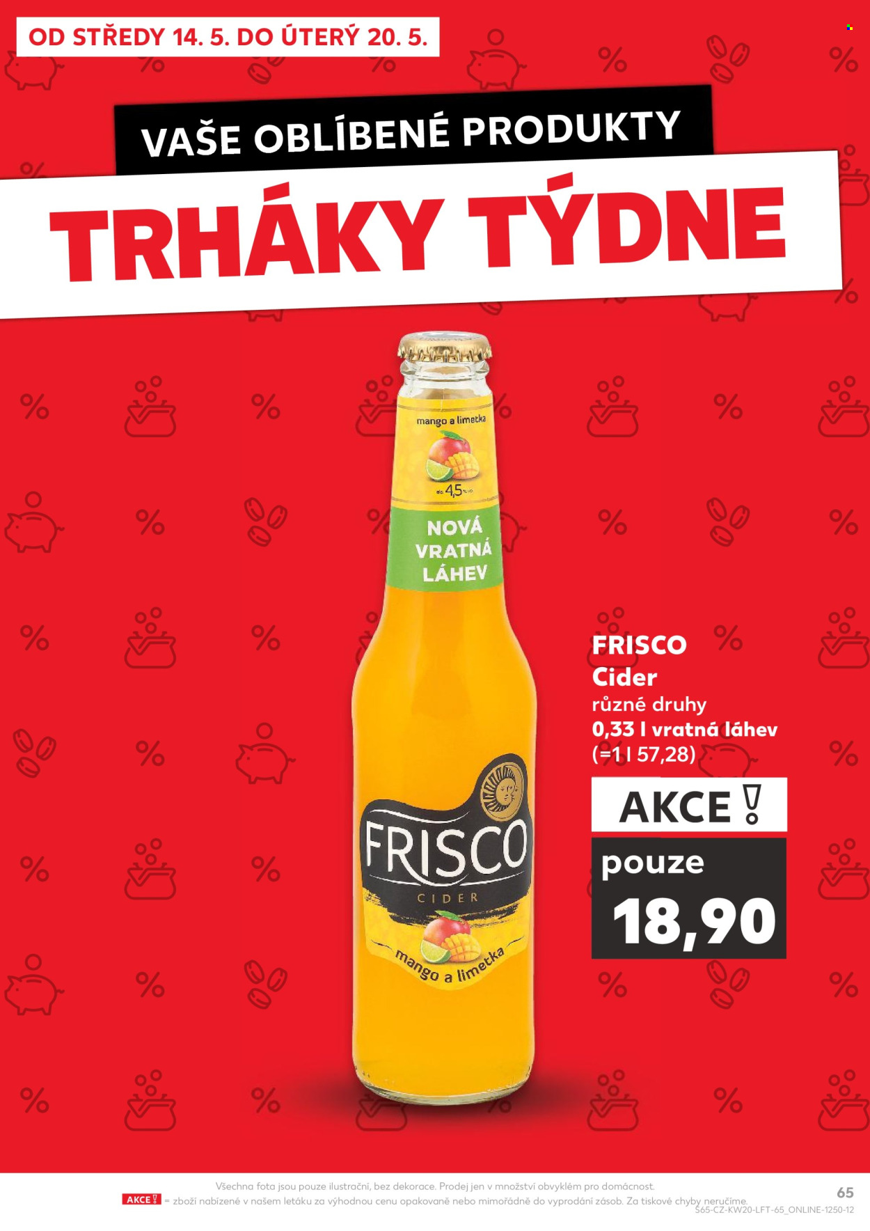 Leták Kaufland - 14.5.2025 - 20.5.2025. Strana 1