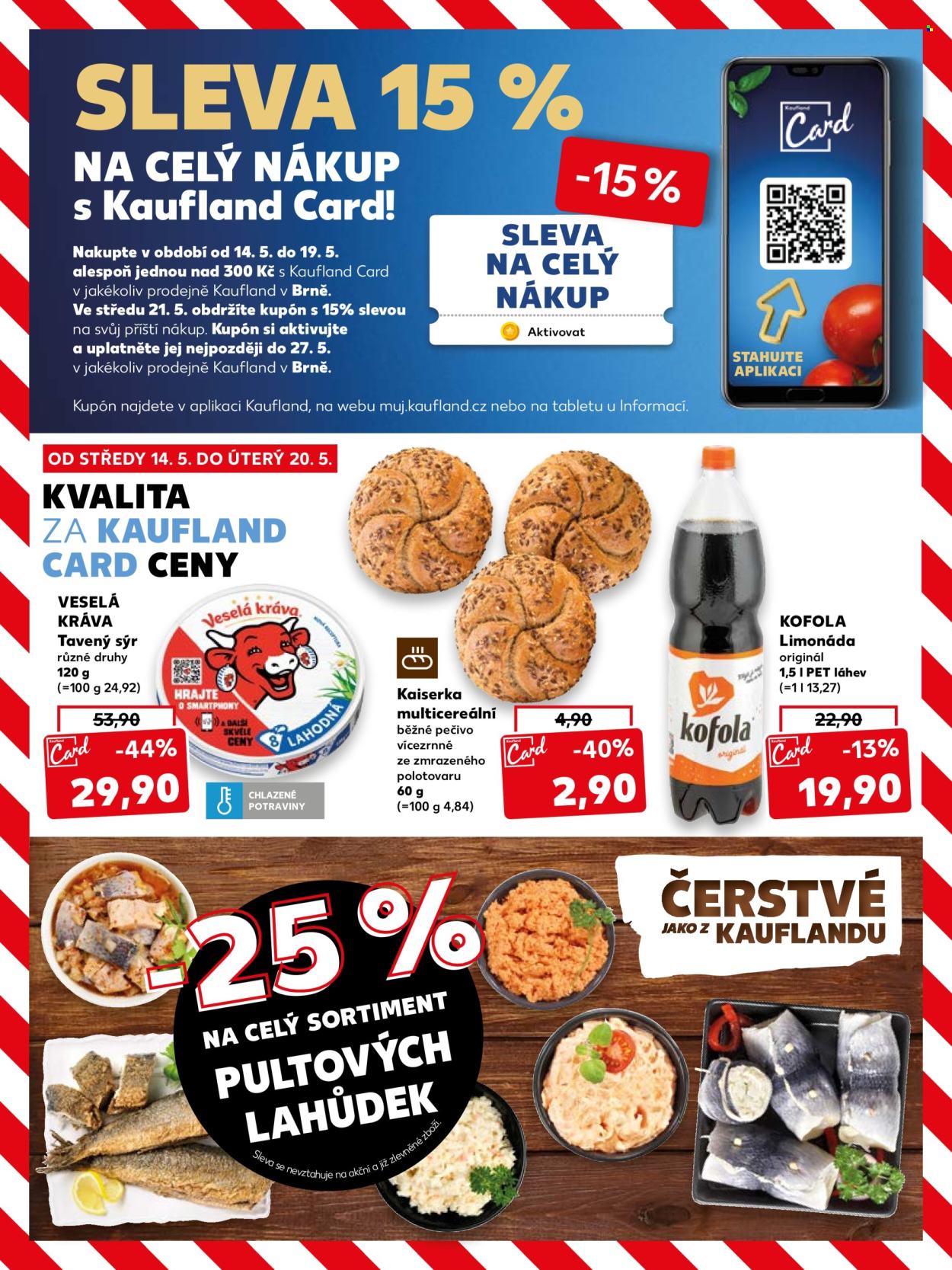 Leták Kaufland - 14.5.2025 - 20.5.2025. Strana 1