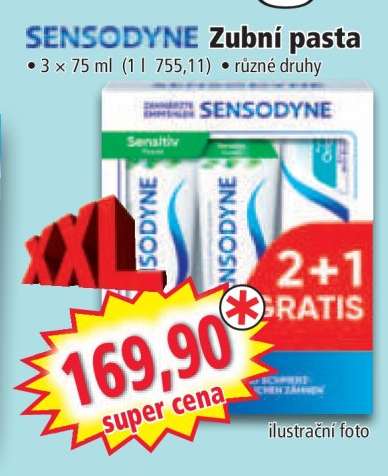 Sensodyne zubní pasta*