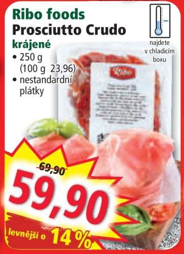 Ribo foods Prosciutto Crudo