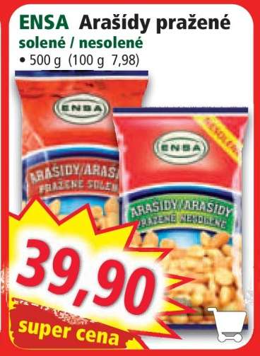 ENSA Arašídy pražené