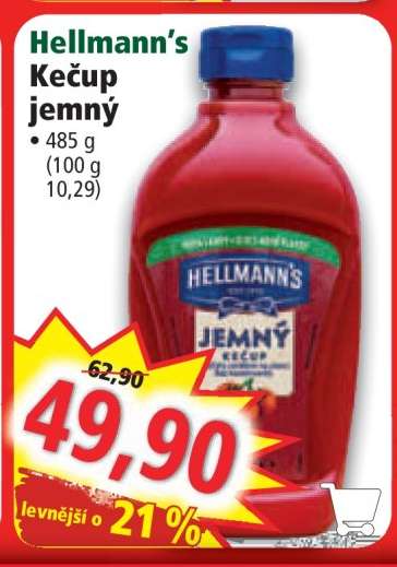Hellmann’s Kečup jemný