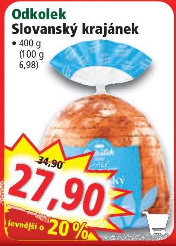 ODKOLEK SLOVANSKÝ KRAJÁNEK